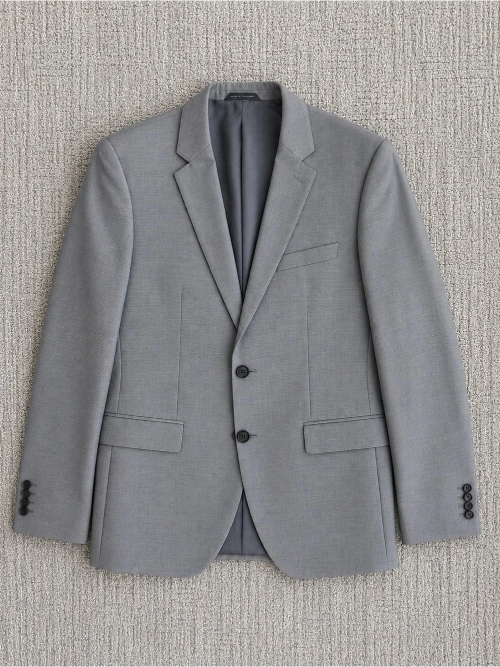 Hugo Boss BOSS The James3 Sharp5 Gray Virgin Wool 2 Button Blazer 40R Like New